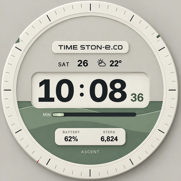 PAPER ASCENT watch face