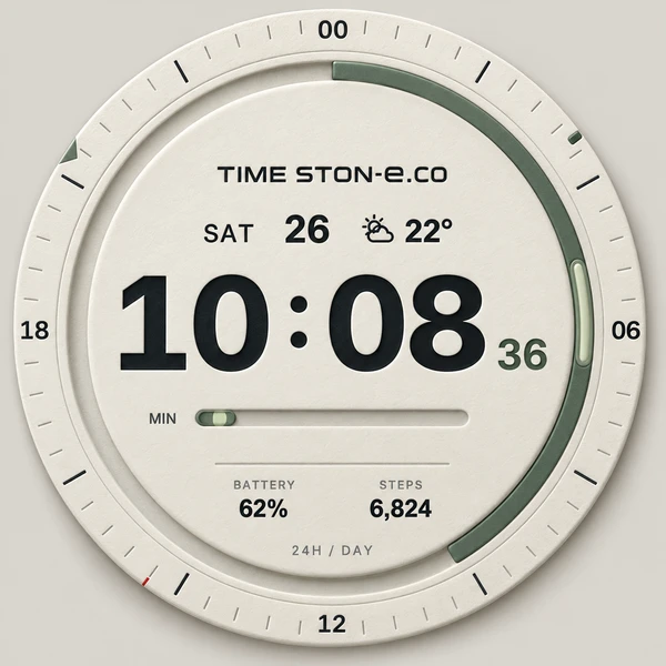 PAPER ORBIT watch face