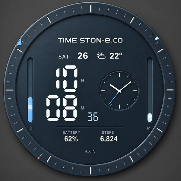 TITANIUM AXIS watch face
